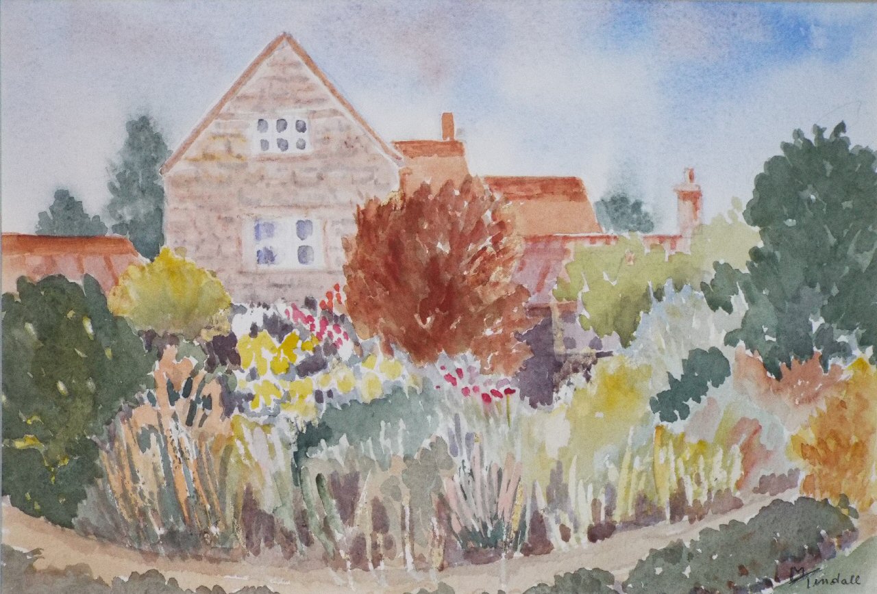 Watercolour - Nash Villa, Marnhull